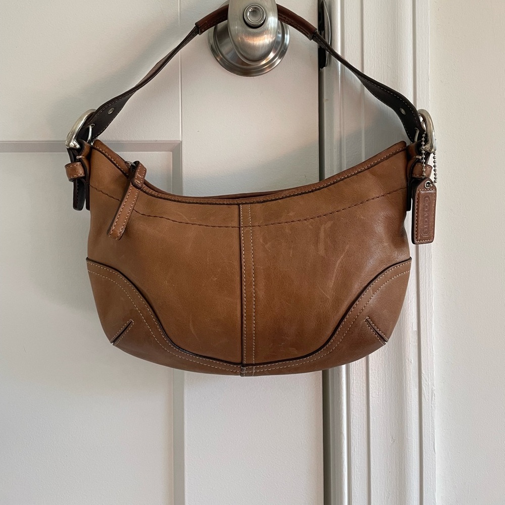 Coach Hobo Mini Shoulder Bag in Brown